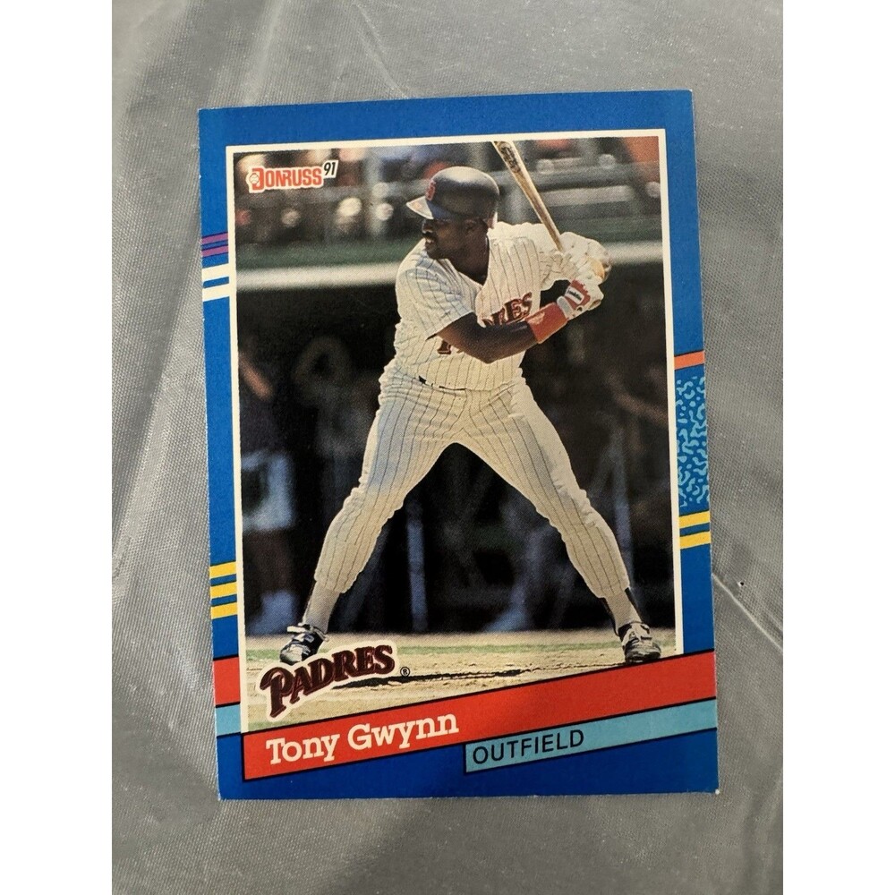 Tony Gwynn 1991 Donruss #243 San Diego Padres HOF MLB Baseball Card